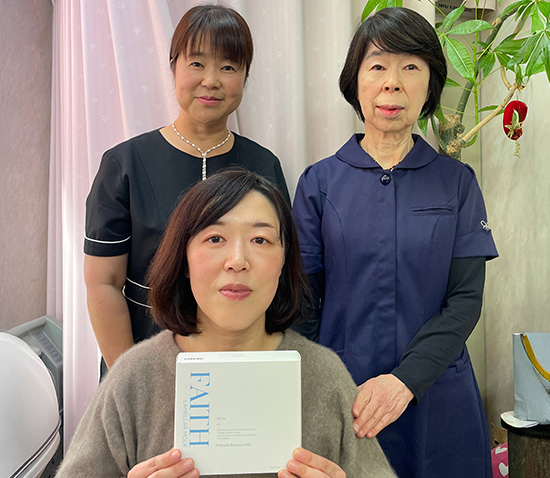 つや玉のような透明感を実感。使い方や使用量も大切